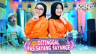 DITINGGAL PAS SAYANG SAYANGE - Duo Ageng ft Ageng Music Official Live Music