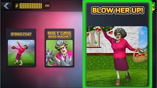 Scary Teacher 3D Blow Her Up Level. Lets Blow Miss T Up By Replacing The Cherries With Bombs