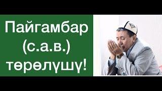 Пайгамбарыбызыдын төрөлүшү Ноокат Жаны Ноокат айылы.  Шейх Абдишүкүр Нарматов.  12.11.2019.