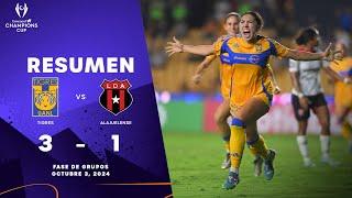 Tigres vs Alajuelense  202425 Concacaf W Champions Cup  Group Stage