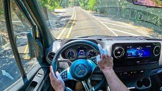 2024 Mercedes-Benz eSprinter - POV Test Drive Binaural Audio