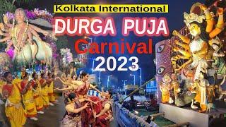 kolkata Durga Puja Carnival 2023 Kolkata Durga Puja Pandal 2023 Live