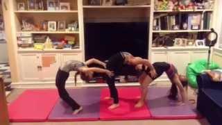 3 Person Acro Stunts