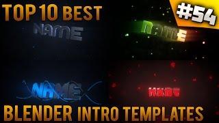 TOP 10 BEST Blender intro templates #54 Free download