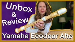 Yamaha Ecodear Alto YRA-402B Recorder. Unboxing & Review.