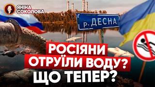 ЩО ВОНИ НАРОБИЛИ  Чи є загроза Києву? Забруднення річок Сейм і Десна. Яніна знає