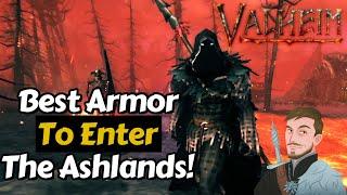 The Best Armor to Enter the Ashlands in 7 minutes - Valheim Ashlands