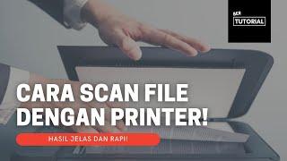 Cara Menggunakan Scan di Printer Epson L3210 Cara Scan File Jadi JPGPDF