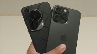Huawei Pura 70 Ultra 5G Vs iPhone 15 Pro Max HandsOn Camera & Video Test Comparison
