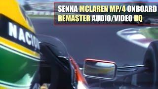 HQ F1 1991 Ayrton Senna McLaren MP46 Honda Onboard Canadian Grand Prix REMASTER AUDIOVIDEO