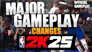 NBA 2K25 OFFICIAL GAMEPLAY MAJOR CHANGES  NBA 2K25 NEWS UPDATE