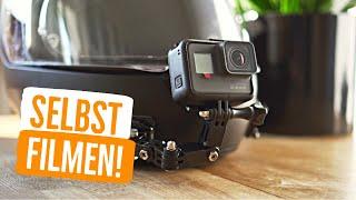 GoPro am Motorradhelm befestigen - Motorradvideos selbst filmen