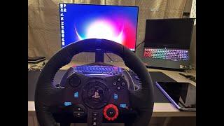 UNBOXING LOGITECH G29 WHEEL & ETS 2 GAMEPLAY