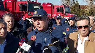 Ο διοικητής Πυροσβεστικών Υπηρεσιών Περιφέρειας Θεσσαλίας Ευάγγελος Φαλάρας για τα νέα Πυροσβεστικά