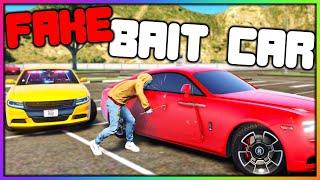 GTA 5 Roleplay - BAIT CAR  STEALING THEIR CAR  RedlineRP