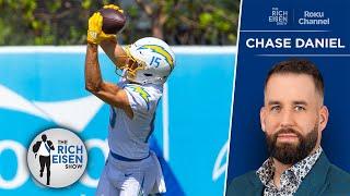 Chase Daniel Predicts 100+ Catches for Chargers Rookie WR Ladd McConkey  The Rich Eisen Show