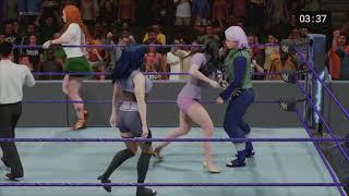 REQUEST TAG TEAM SAKURA HARUNO & NAMI VS HINATA HYUGA & NICO ROBIN  iron man match