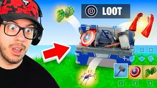 The *ONE* AVENGERS CHEST Challenge in Fortnite