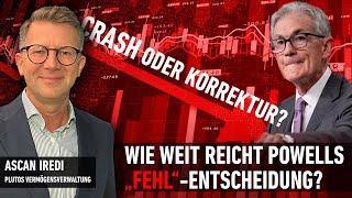 Crash oder Korrektur - hat Jerome Powell die Märkte gestürzt?