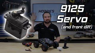 How to Replace A Steering Servo - and front diff - in a XinlehongHosim 9125