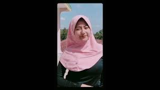 tiktok  abg hijab pink