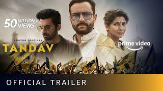 Tandav - Official Trailer  Saif Ali Khan Dimple Kapadia Sunil Grover  Amazon Original  Jan 15