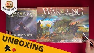 Unboxing Der Ringkrieg 2. Edition + Kings of Middle-earth