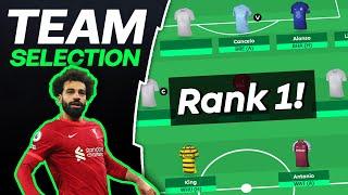 FPL GW20 TEAM SELECTION - RANK 1  Gameweek 20  Fantasy Premier League FPL Tips 202122