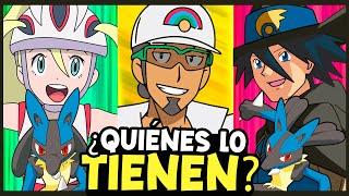 9 PERSONAJES que TIENEN un LUCARIO  1 le PERTENECE a un TORPE  TOP LUCARIO