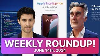 This Week in AI Friday 14th June 2024. Apple Intelligence AI MPs and lying AI #ai