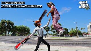 How To Install Chainsaw Man Mod Denji In GTA 5 PC  GMZ STUDIO