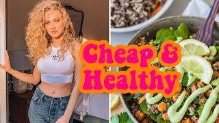 WHAT I EAT IN A DAY 2019 + GROCERY SHOP WITH ME  HEALTHY & CHEAP