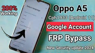 Oppo A5 2020 Frp Bypass  oppo cph1933 frp bypass oppo cph1933 google account bypass oppo frp..