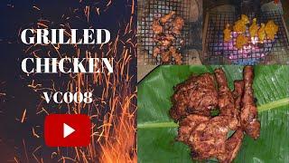 கிரில் சிக்கன்  GRILLED CHICKENBBQ IN TAMIL  How to make Grill Chicken in Tamil