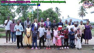 Merck Foundation CEO meets Minister of Community Development Women & Special Groups Tanzania.