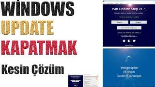 Windows 10 güncelleme kapatma ? KESİN ÇÖZÜM