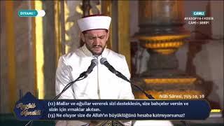 Nûh Sûresi 715-20 28 Salih Akyüz Ayasofya Camii Regaip Kandili Özel Programı 18.02.2021