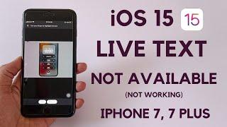 iOS 1716 Live Text Not Available On iPhone - Heres Fix...