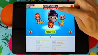 Talking Tom Gold Run - Fortune Tom - Android Tablet Character Gameplay - Unlocking