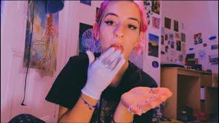 ASMR spit painting and insane level of personal attention 