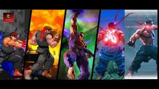 Evil ryu & Kages super moves Evolution