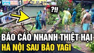 Thống kê nhanh THIỆT HẠI của Hà Nội sau cơn bão Yagi lịch sử  Tin 3 Phút