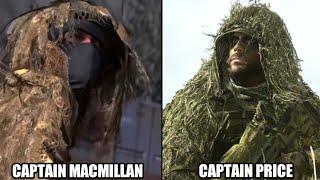 Everytime Captain Price mentions or talks with his mentor Macmillan in COD Modern Warfare...