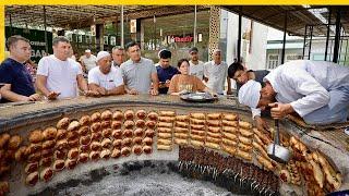 You Will See a Scene Beyond Your Imagination  - Uzbekistan Street Food in Namangan