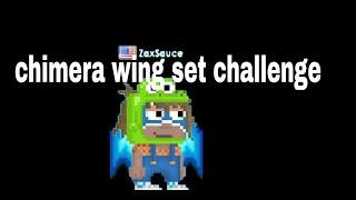 Chimera Wings Set Challenge Blue Phoenix Wings?  Growtopia