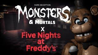 Five nights at Freddys X Dark Deception Monsters and mortal mod early access Live Stream
