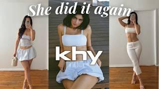 TRYING KHY BY KYLIE JENNER...AGAIN  POPLIN TRY ON HAUL