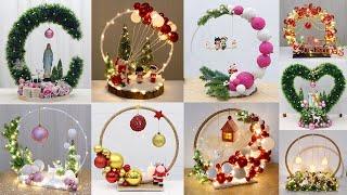 11 Christmas Circle Decoration  11 Christmas Decoration Ideas