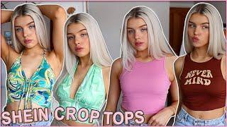 SHEIN CROP TOP SPRING TRY ON HAUL 2022