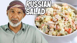 Tribal People Try Russian Salad For the First Time